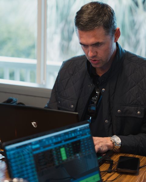 Ben Sturgill at his trading desk